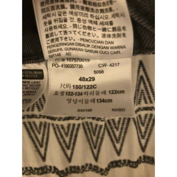 Levi's Mens 541 Classic Straight Jeans Gray 48x29 - Picture 11 of 11